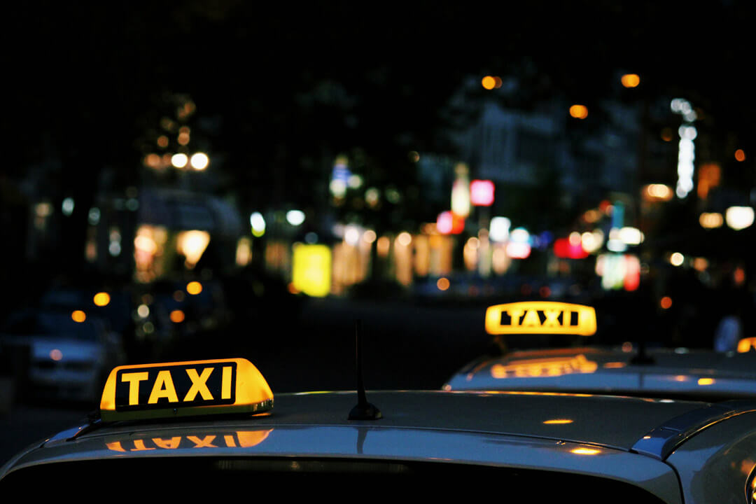 韓国タクシー深夜